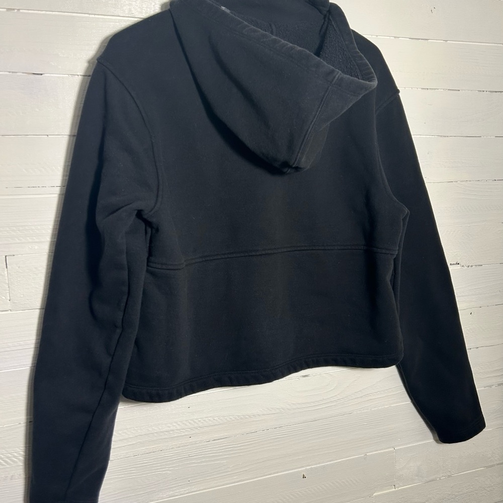 Fox women’s cropped hoodie, black, women’s size large. - Picture 9 of 10
